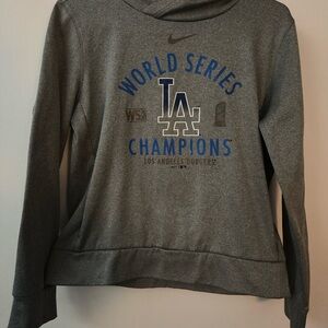 Nike Gray World Series Champions Hoodie